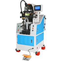 TH-728A Computerized Automatic Heel Seat Lasting Machine Designed for High-Precision and Efficient Heel Lasting in Footwear Production.