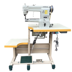 Shibang-1800 Heavy-Duty Industrial Sewing Machine with Robust Metal Frame, Adjustable Presser Foot, and high-Speed Seedle Mechanism Designed for Precision Stitching on Various Fabric types.