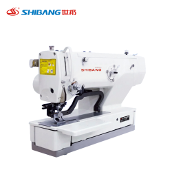 Shibang-1790 High Speed Industrial Sewing Machine with Robust Metal Frame, Adjustable Presser Foot, and High Efficiency Motor Designed for Precision Stitching on Various Heavy-Duty Fabrics.