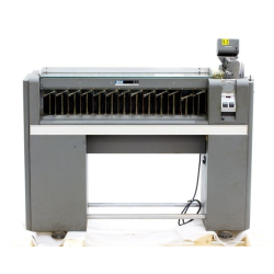 Shibang-82 Computer Mark Car Machine with Digital control Panel and Precision Marking Head, Designed for Automated Fabric Marking in Industrial Garment and Textile Manufacturing.
