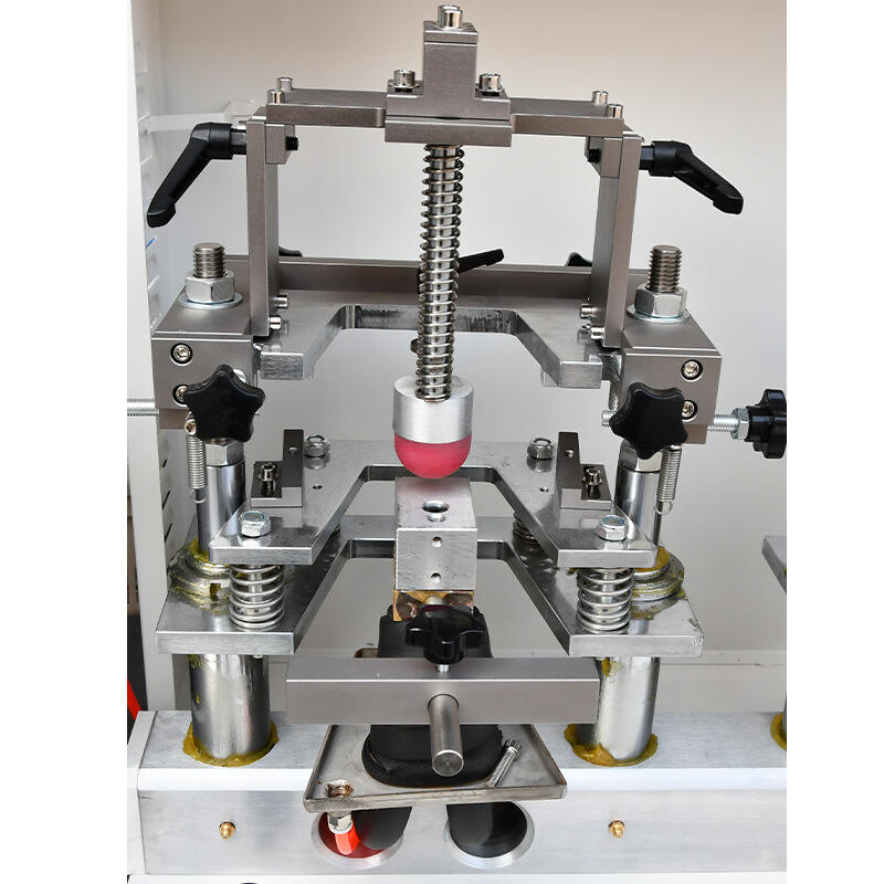 TH-316 Shoe Toe Moulding Machine with two hot and two cold moulding stations for precise shaping of footwear toe boxes in industrial shoe manufacturing TH-316 Shoe Toe Moulding Machine with two hot and two cold moulding stations for precise shaping of footwear toe boxes in industrial shoe manufacturing
