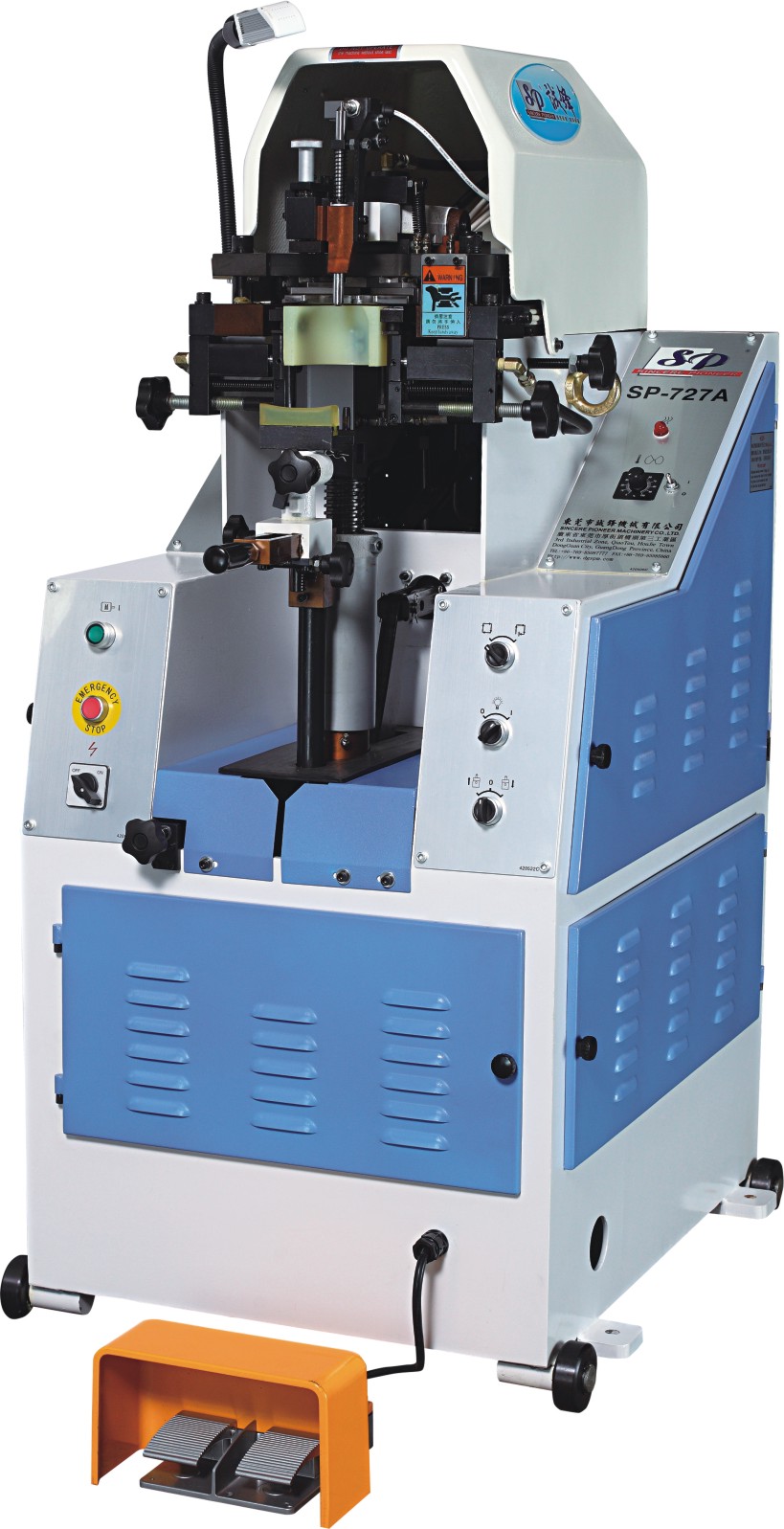 TW-589C Hydraulic Heel Seat Lasting Machine with Robust Hydraulic Press, Designed for Precise and Efficient Heel Attachment in Shoe Manufacturing. TW-589C Hydraulic Heel Seat Lasting Machine with Robust Hydraulic Press, Designed for Precise and Efficient Heel Attachment in Shoe Manufacturing.