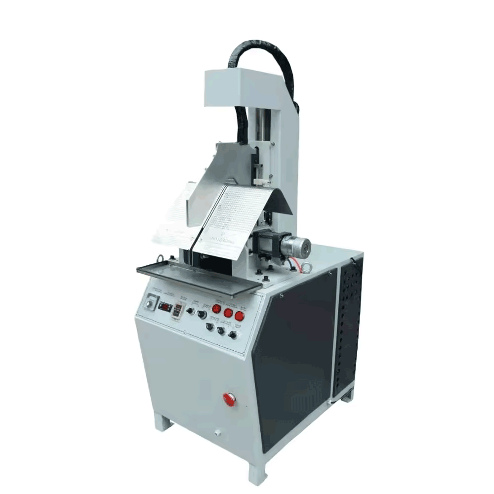 TH-318 Shoe Upper Crimping Machine designed for accurate and uniform crimping of shoe uppers in footwear production. TH-318 Shoe Upper Crimping Machine designed for accurate and uniform crimping of shoe uppers in footwear production.