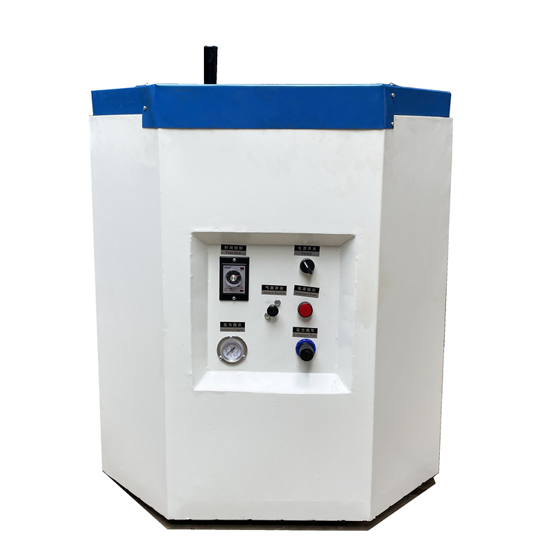 TH-306 airbag barrel type sole pressing machine featuring cylindrical press mechanism for uniform and secure shoe sole attachment. TH-306 airbag barrel type sole pressing machine featuring cylindrical press mechanism for uniform and secure shoe sole attachment.