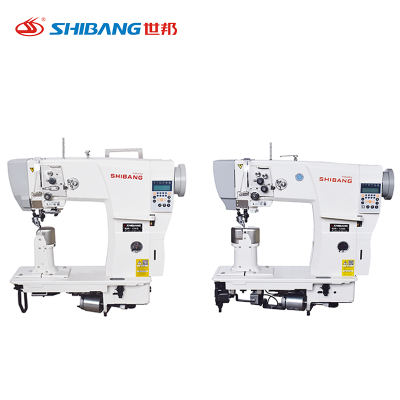 Shibang-1791D / 1792D Automatic High Postbed Single and Double Needle Sewing Machine – versatile industrial sewing machine with high postbed design, ideal for precision stitching on bulky or contoured materials in footwear, bags, and upholstery. Shibang-1791D / 1792D Automatic High Postbed Single and Double Needle Sewing Machine – versatile industrial sewing machine with high postbed design, ideal for precision stitching on bulky or contoured materials in footwear, bags, and upholstery.