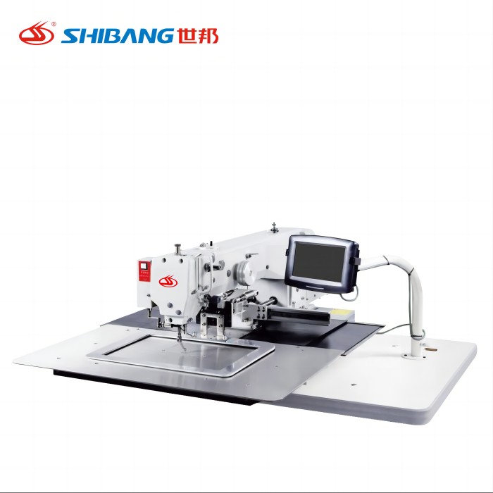 Shibang 3525C / 3020C Direct Drive Computerized Pattern Sewing Machine – advanced sewing machine with direct drive motor for high-speed, precise automated pattern stitching in footwear, apparel, and leather production. Shibang 3525C / 3020C Direct Drive Computerized Pattern Sewing Machine – advanced sewing machine with direct drive motor for high-speed, precise automated pattern stitching in footwear, apparel, and leather production.