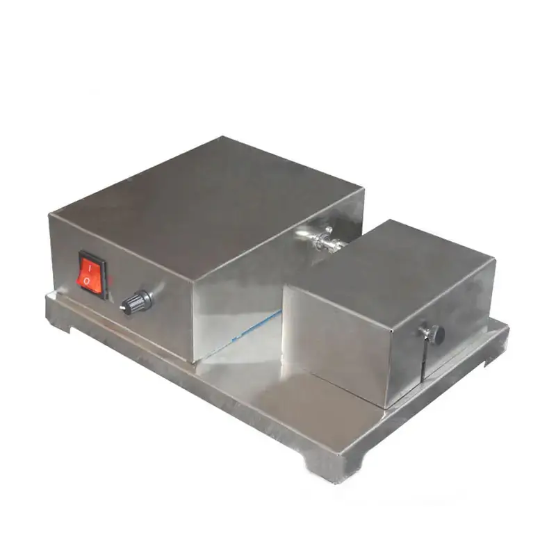 TH-628 Arc Single Wheel Dyeing Machine designed for precise dyeing of curved leather edges using a single rotating arc-shaped wheel. TH-628 Arc Single Wheel Dyeing Machine designed for precise dyeing of curved leather edges using a single rotating arc-shaped wheel.