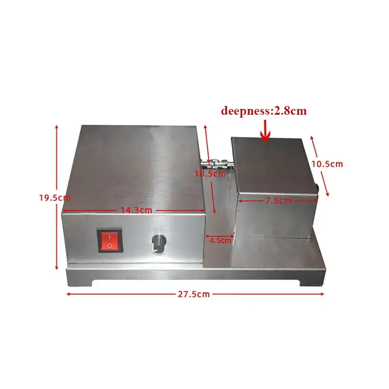 TH-628 Arc Single Wheel Dyeing Machine designed for precise dyeing of curved leather edges using a single rotating arc-shaped wheel. TH-628 Arc Single Wheel Dyeing Machine designed for precise dyeing of curved leather edges using a single rotating arc-shaped wheel.
