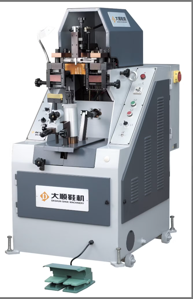 TW-589CM Hydraulic Heel Seat Lasting Machine  Industrial Shoe Manufacturing Equipment Designed for Precisely Shaping and Securing the Heel Section of Footwear with Hydraulic Operation. TW-589CM Hydraulic Heel Seat Lasting Machine  Industrial Shoe Manufacturing Equipment Designed for Precisely Shaping and Securing the Heel Section of Footwear with Hydraulic Operation.