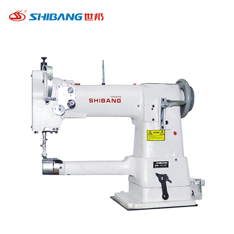 Shibang-335-8BL Cylinder-type Small Sewing Machine with Compact Arm Design, Ideal for Stitching Tubular and Curved Materials in Leather and Garment Production. Shibang-335-8BL Cylinder-type Small Sewing Machine with Compact Arm Design, Ideal for Stitching Tubular and Curved Materials in Leather and Garment Production.