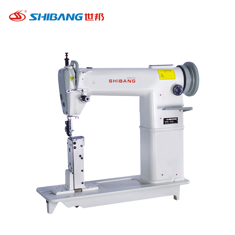 Shibang-810 Single Needle High Head Sewing Machine with Elevated Post Design, Ideal for Stitching Bulky or Shaped Materials with Precision and Stability. Shibang-810 Single Needle High Head Sewing Machine with Elevated Post Design, Ideal for Stitching Bulky or Shaped Materials with Precision and Stability.