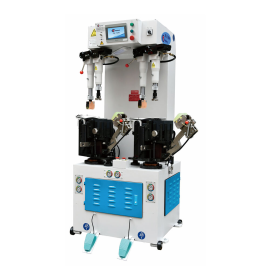 TH-715A automatic hydraulic sole attaching machine designed for efficient and consistent shoe sole bonding with general-purpose applications.