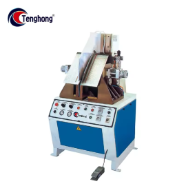 TH-318 Shoe Upper Crimping Machine designed for accurate and uniform crimping of shoe uppers in footwear production.