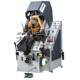 TH-N Toe-Lasting Machine Designed for Shaping and Attaching the Toe Area of the Shoe Upper to the Last; Features Adjustable Pincers,Heating Elements, and a Robust Steel Frame for Precise and Durable Lasting.