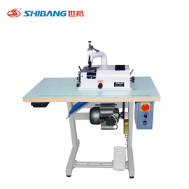 SB-1801 Skiving Machine designed for thinning leather and other materials, featuring precise blade control and efficient skiving performance for footwear and leather goods production.