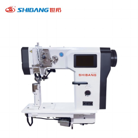 Shibang-1891T industrial sewing machine with single needle and automatic thread trimming, designed for medium to heavy fabrics in garment and upholstery production.