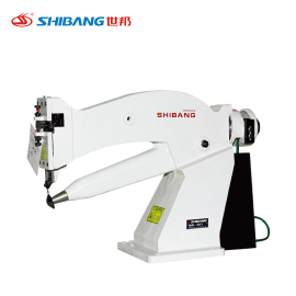 Shibang-201 Inner Trimming Machine for accurate trimming of inner shoe materials, offering smooth operation, high precision, and reliable performance in footwear manufacturing.