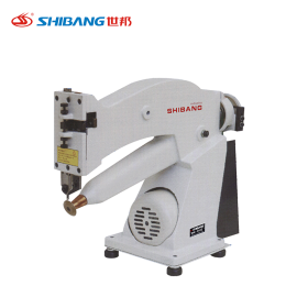 Shibang-202Z Lining Trimming Machine designed for precise trimming of shoe linings, featuring a compact build and user-friendly operation for enhanced production efficiency.