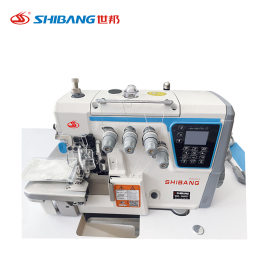 Shibang-9900D Stepping Computer Sewing Machine with advanced stepping motor technology and computerized control panel designed for precise industrial sewing in footwear and textile manufacturing.