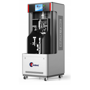 TH-729 Computer-Controlled Pneumatic Automatic Heel Seat Lasting Machine for Accurate and Efficient Heel Shaping in Shoe Manufacturing.