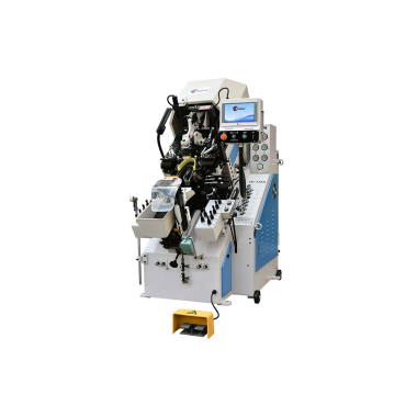 TH-739A Automatic Toe Lasting Machine with 9 Pincers and Computer Memory Control for Precise and Efficient Toe Shaping in Footwear Production.