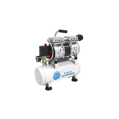 Taiway Air Compressor TWW-55020 Featuring a Compact Horizontal Air Tank, Control Panel With Pressure Gauges, Motor Housing, and Durable Frame, Designed for Reliable Air Compression In Industrial and Workshop Settings.