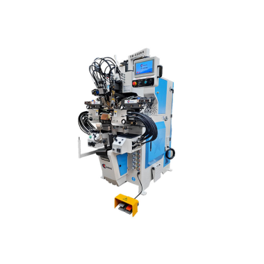 TH-658MA Automatic Cementing Side and Heel Seat Lasting Machine Designed for Efficient Shoe Lasting with Integrated Cementing Process.