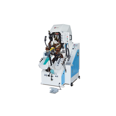 TH-N737B Hydraulic Automatic Toe Lasting Machine with 7 Pincers Designed for Accurate and Efficient Toe Shaping in Footwear Production.