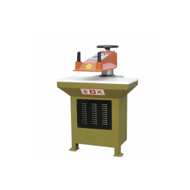 TW-516A/B/C Manual Leather Hand ClickerPress with Swing Arm Design, Suitable for Precise Cutting of Leather and Soft Materials in Small-Scale or Craft Production.