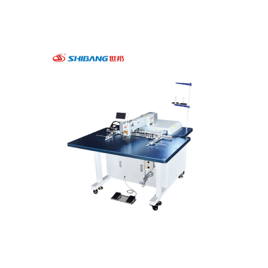 Shibang 6040S / 4030S Direct Drive Computer Automatic Pattern Sewing Machine – High-Efficiency Computerized Sewing Machine with direct Drive System for Accurate and Automated Pattern Stitching in Leather, Footwear, and Textile Industries.