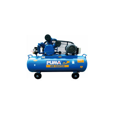 Taiway TW1030 Air Compressor with Compact Vertical Tank and Mounted Motor, Suitable for Delivering Consistent Air Pressure In Workshop and Light Industrial Settings.