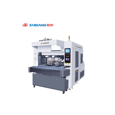 Shibang-1670S Intelligent Vibrating Knife Cutting Machine – High-Efficiency Double-Head Cutting System Using Vibrating Knife Technology for Precise and Simultaneous Cutting of Leather, Fabric, and Composite Materials.