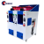 TH-587-1 double station cover type automatic sole pressing machine featuring dual workstations and enclosed design for efficient and consistent sole bonding. TH-587-1 double station cover type automatic sole pressing machine featuring dual workstations and enclosed design for efficient and consistent sole bonding.