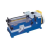 Raw rubber latex cementing machine designed for uniform application of latex adhesive on shoe components during the manufacturing process.