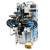 TH-668MA Computer-Controlled Automatic Servo Cementing Machine for Precise Side and Heel Seat Lasting in Shoe Manufacturing.